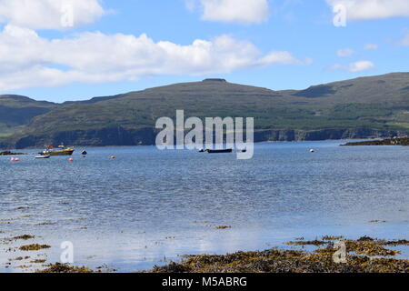 'Île de Skye' 'vieil homme de storr' 'Scotland' 'glen britlle' 'Cascades' 'bateaux de pêche''scenery' 'Vues'' à couper le souffle 2remote' 'highlands' 'shore'. Banque D'Images