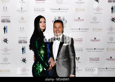 25 janvier 2018 - Des célébrités de Paris assister à "la meilleure édition 41e Gala Prix' au Four Seasons George V Hôtel pendant la Fashion Week de Paris 201 Banque D'Images