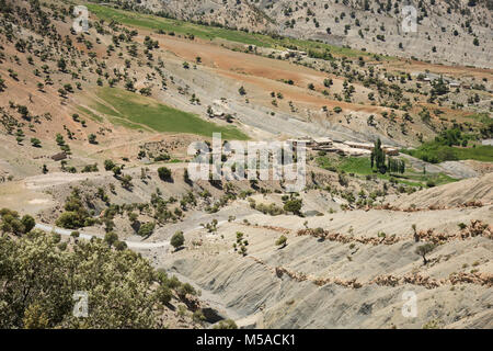 Le Maroc, marocain, paysage du Haut Atlas, l'Afrique du Nord, d'Afrique, d'Afrique Banque D'Images