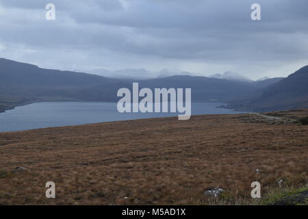 'Torridon mountains' ''Scotland gairloch'' 'bhienn eigg' 'highlands' 'Loch Maree' Banque D'Images