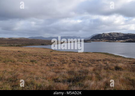 'Torridon mountains' ''Scotland gairloch'' 'bhienn eigg' 'highlands' 'Loch Maree' Banque D'Images