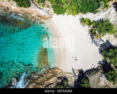 Galley Bay Beach, Antigua Banque D'Images