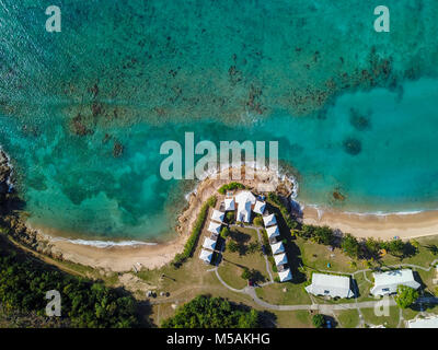 Hawksbill Beach Resort, Antigua Banque D'Images