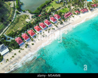 Galley Bay Beach Resort and Spa, Antigua Banque D'Images