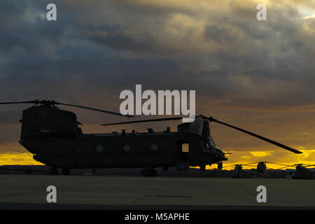 Boeing Vertol CH-47, Chinook Helicopter, RAF Odiham, Banque D'Images