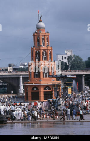 Yashwant tour à Ramkund, Panchavati, Kumbh Mela, Nashik, Maharashtra, Inde Banque D'Images