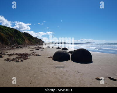 Rochers rock, New Zealand Banque D'Images