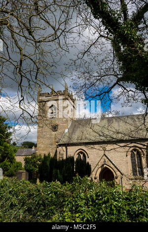 St James' Church à Taxal près de Whaley Bridge, Derbyshire, Angleterre. Banque D'Images