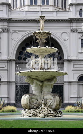 Hochgurtel Fontaine à Carlton Gardens à Melbourne Banque D'Images