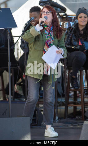 Los Angeles Marche des femmes comprend : Megan Mullally Où : Los Angeles, California, United States Quand : 20 Jan 2018 Credit : Sheri/WENN.com Determan Banque D'Images