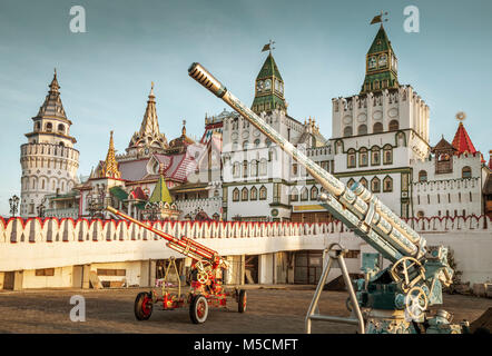 Kremlin Izmailovsky à Moscou, Russie Banque D'Images