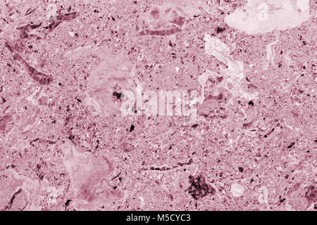 La texture de marbre de couleur rose Banque D'Images