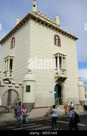 La Tour de Belém, à Torre de Belém - Museu do Peixe, Mindelo Sao Vicente, Cap Vert Banque D'Images