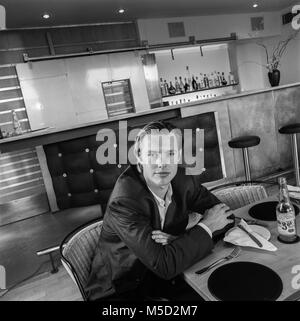 Tom Conran, en Bibendum Michelin, House, Londres, photo d'archives faites le 27 mai 1989 Banque D'Images