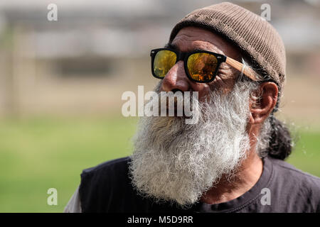 Misgav Am, Israël. 21 Février, 2018. Kibboutz Misgav Am, avec une population d'environ 300, situé en Haute Galilée, près de la frontière libanaise, est entourée d'une clôture de sécurité, bunkers, tranchées, abris souterrains et les résidents prêts à réagir à toute situation d'urgence. Les efforts de la diplomatie pour résoudre les tensions entre Israël et le Liban en cours avec la médiation de l'État américain du Ministère Satterfield. Les différends sur la frontière israélienne construction d'un mur, le début de l'exploration de gaz en mer et l'accroissement de l'arsenal du Hezbollah soutenu par l'Iran ont causé ce pic Banque D'Images