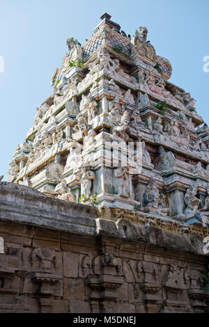 Sri Lanka, Région Asie, Munneeswaram Chilaw, temple Banque D'Images