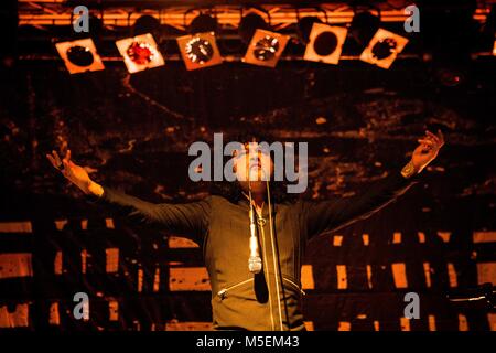 Milan, Italie. 22 février 2018 à l'entraînement en live sur Alcatraz © Roberto Finizio / Alamy Live News Banque D'Images