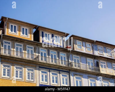 Façades historiques de Porto, Portugal Banque D'Images