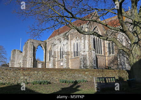 Eglise de Saint Thomas le Martyr (sud et est), St Thomas Street, Rye, East Sussex, Angleterre, Grande-Bretagne, Royaume-Uni, UK, Europe Banque D'Images