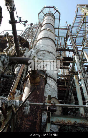 Usine de produits chimiques, Bhopal, Madhya Pradesh, Inde, Asie Banque D'Images