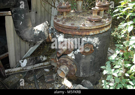 Usine chimique, Bhopal, Madhya Pradesh, Inde, Asie Banque D'Images