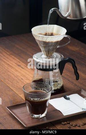 Sex americano étant brassé Banque D'Images
