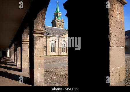 17th-centuryThe Royal Hospital Kilmainham, construit 1684 par Sir William Robinson, Dublin, Irlande Banque D'Images