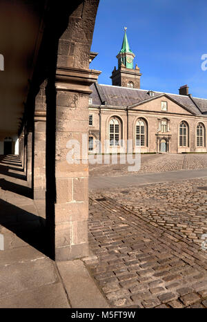 17th-centuryThe Royal Hospital Kilmainham, construit 1684 par Sir William Robinson, Dublin, Irlande Banque D'Images