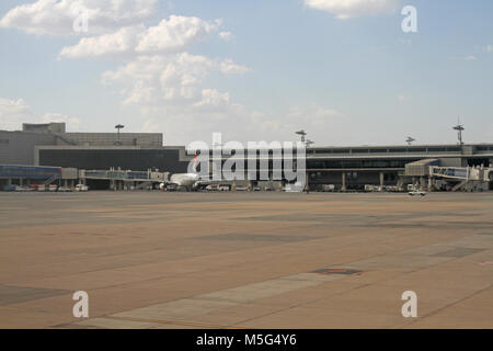 O.R. L'aéroport international OR Tambo, Afrique du Sud Banque D'Images