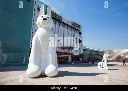 BANGKOK, THAÏLANDE, Février 08, 2017 - Nouveau centre commercial MBK après avoir rénové le 08 février 2017 à Bangkok, Thaïlande. MBK est l'un des plus populaires Banque D'Images