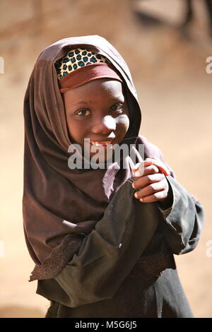 Girl en Afrique Banque D'Images