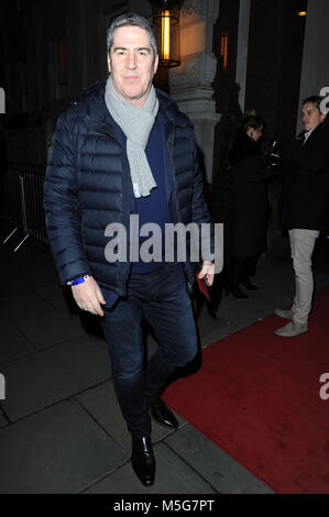 David Austin vu aux Brit Awards 2018 Sony Music After Party. Crédit : Alamy News Banque D'Images