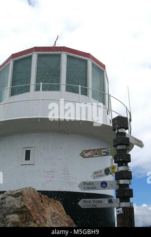 Vieux phare de Cape Point, Cape Town, Afrique du Sud Banque D'Images