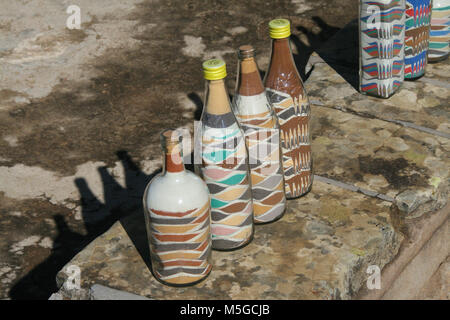 Souvenirs à vendre, Drakensberg, Afrique du Sud Banque D'Images