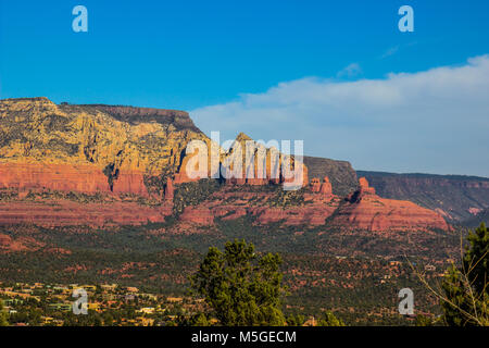 Le Red Rock montagnes dans le Nord de l'Arizona Banque D'Images