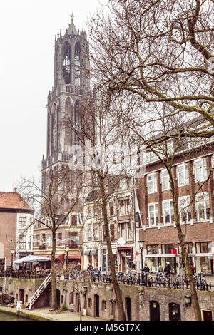 Cathédrale d'Utrecht aux Pays-Bas Banque D'Images