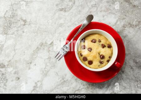 Chip cookie mug chocolat maison Banque D'Images