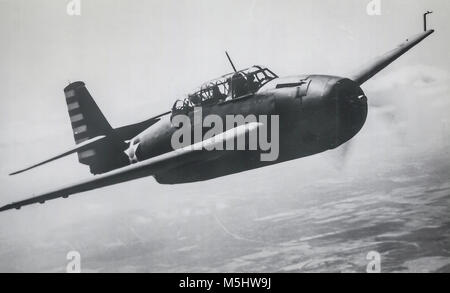 Avion militaire Vintage WW2, Banque D'Images