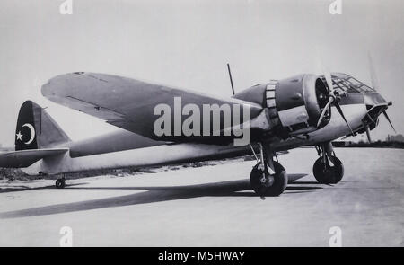 Avion militaire Vintage WW2, Banque D'Images