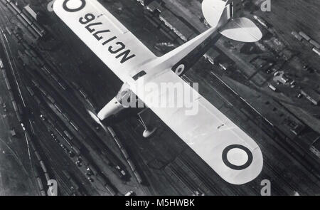 Avion militaire Vintage WW2, Banque D'Images