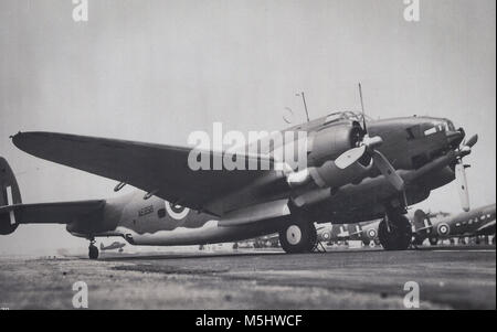 Avion militaire Vintage WW2, Banque D'Images