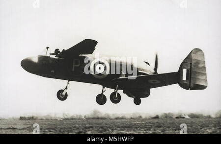 Avion militaire Vintage WW2, Banque D'Images