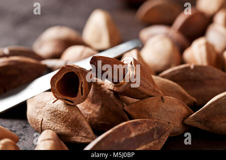 Ensemble et écrous pili concassé Banque D'Images