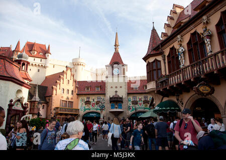 Orlando, Floride : 5 février 2018 : l'Allemagne à Epcot's world showcase Banque D'Images