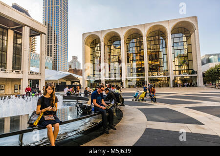 Le Lincoln Center for the Performing Arts de Manhattan - New York, New York, USA Banque D'Images