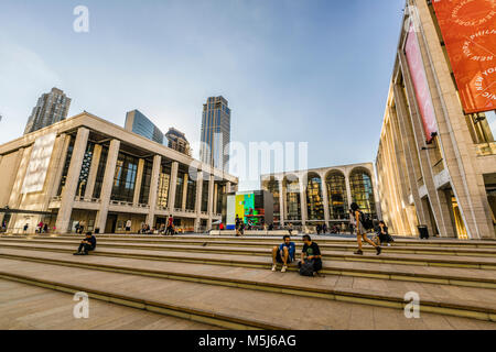 Le Lincoln Center for the Performing Arts de Manhattan - New York, New York, USA Banque D'Images