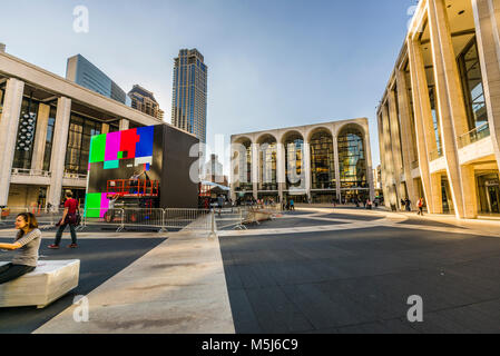 Le Lincoln Center for the Performing Arts de Manhattan - New York, New York, USA Banque D'Images