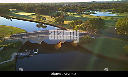 Hope Island Gold Coast Australie Banque D'Images