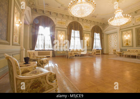 KAZAN, RUSSIE - 16 janvier 2017, à l'Hôtel de Ville - Luxe et beau lieu touristique - meubles anciens dans l'intérieur Banque D'Images