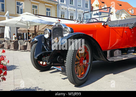 SAMOBOR CROATIE, 17 juillet 2011 : Dodge Brothers Roadster classic car à partir de 1924 , ''14. Oldtimer Rally'' à Samobor, Croatie Banque D'Images